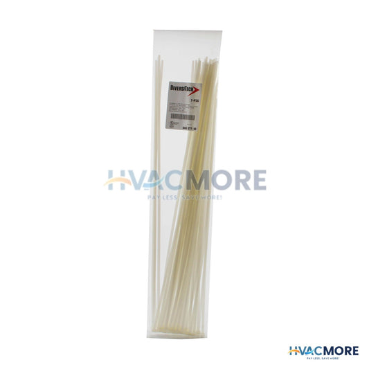 36 in. Nylon Cable Ties, Natural (50-Pack) - 36ZIP