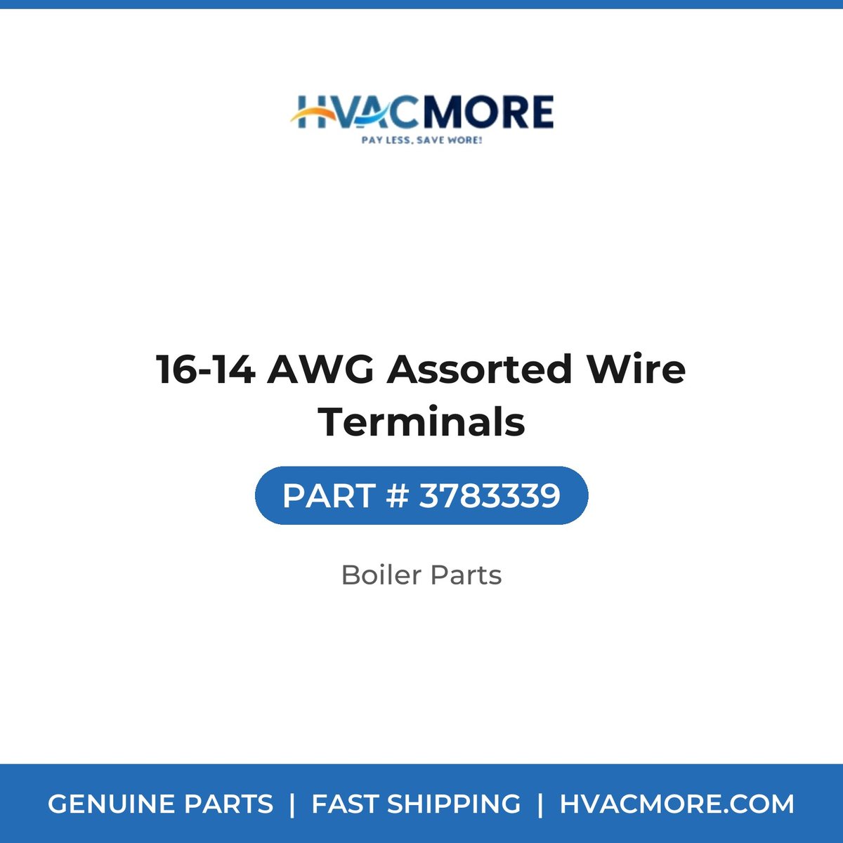 16-14 AWG Assorted Wire Terminals - 3783339