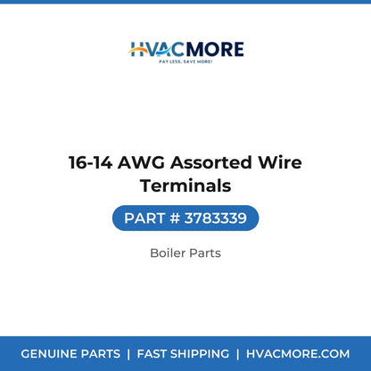 16-14 AWG Assorted Wire Terminals - 3783339
