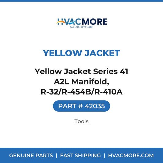 Yellow Jacket Series 41 A2L Manifold, R-32/R-454B/R-410A - 42035