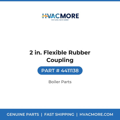 2 in. Flexible Rubber Coupling - 4411138