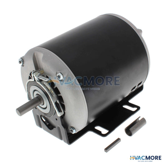 Packard Belt Drive Fan and Blower Motor, 1/4 HP, 115V, 1725 RPM - 45014