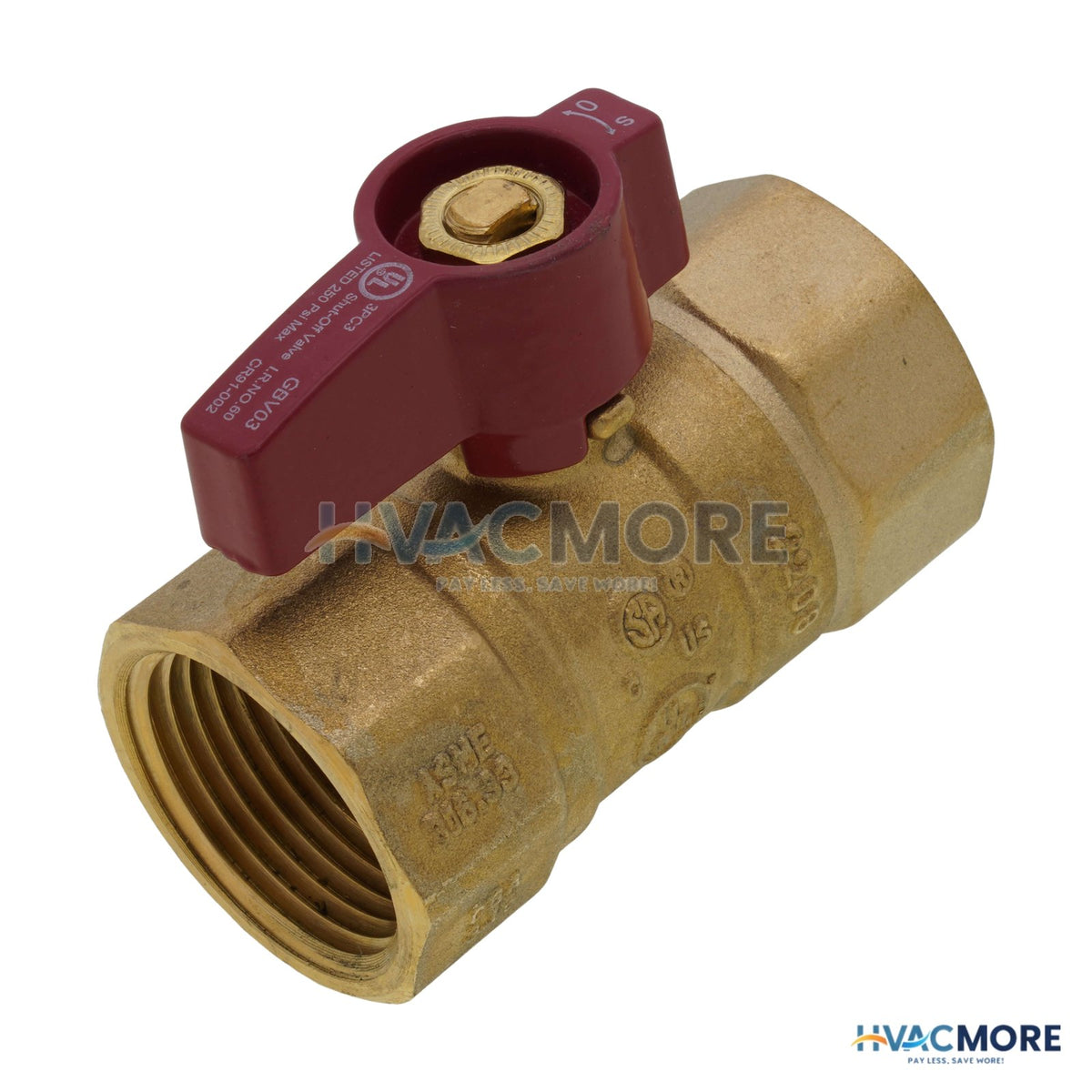 Everflow 1 in. FIP Gas Ball Valve - 4501T