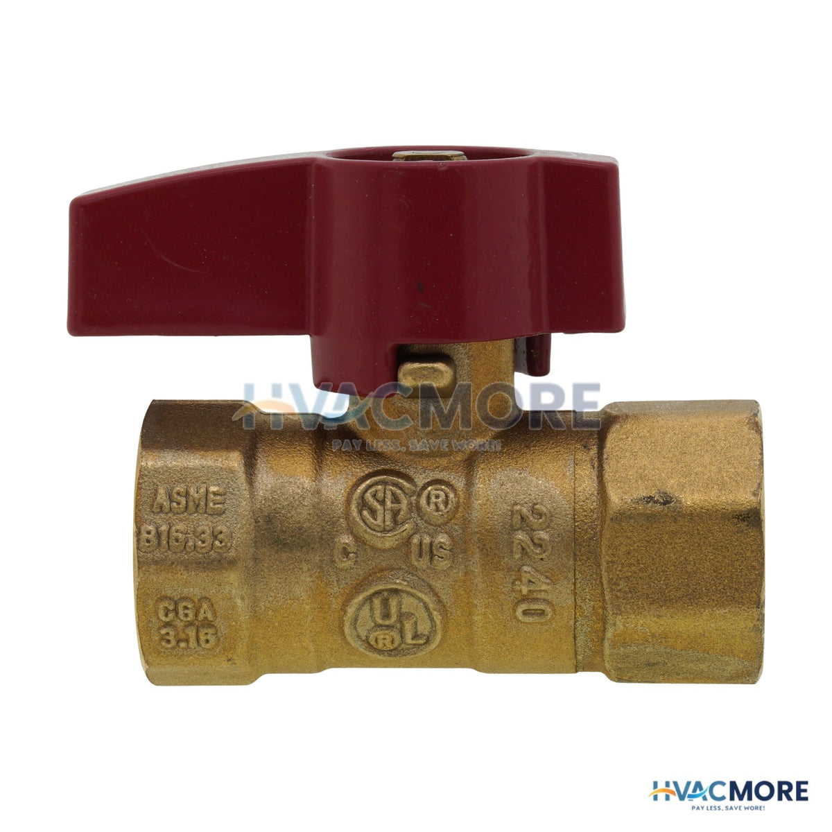 Everflow 1/2 in. FIP Gas Ball Valve - 4512