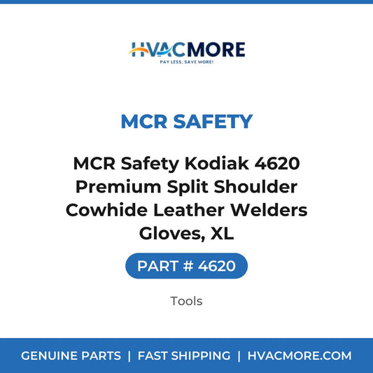MCR Safety Kodiak 4620 Premium Split Shoulder Cowhide Leather Welders Gloves, XL - 4620