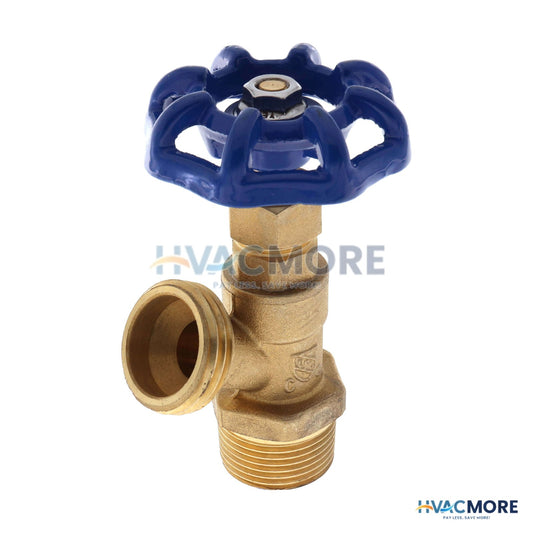 3/4 in. MIP Multi-Turn Boiler Drain - 4634