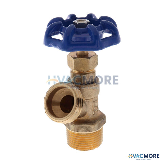 3/4 in. MIP Multi-Turn Boiler Drain, Lead Free - 4634-NL