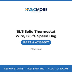 18/5 Solid Thermostat Wire, 125 ft. Speed Bag - 47134607