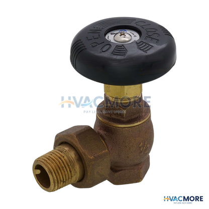 1/2 in. Angle Steam Radiator Valve - 48712
