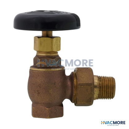 1/2 in. Angle Steam Radiator Valve - 48712