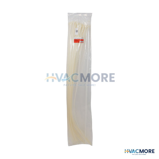 48 in. Nylon Cable Ties, Natural (50-Pack) - 48ZIP