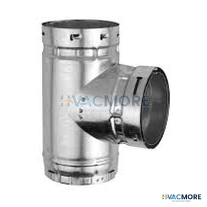 4 in. B-Vent Swivel Tee, 4 x 4 x 4 - 4M4ST4