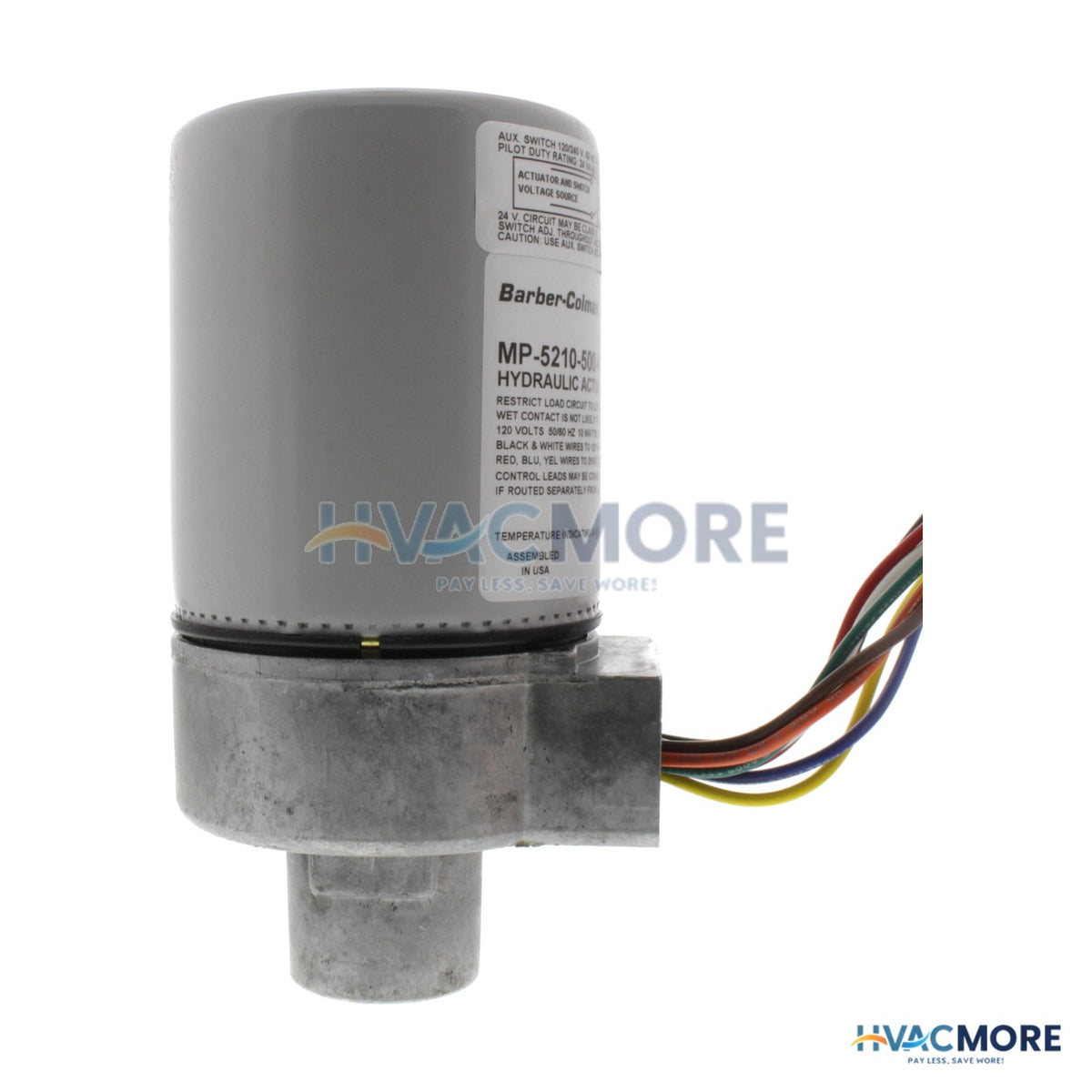 Barber Colman Modulating Valve Actuator W/ Aux. Switch (120V) MP-5210-500