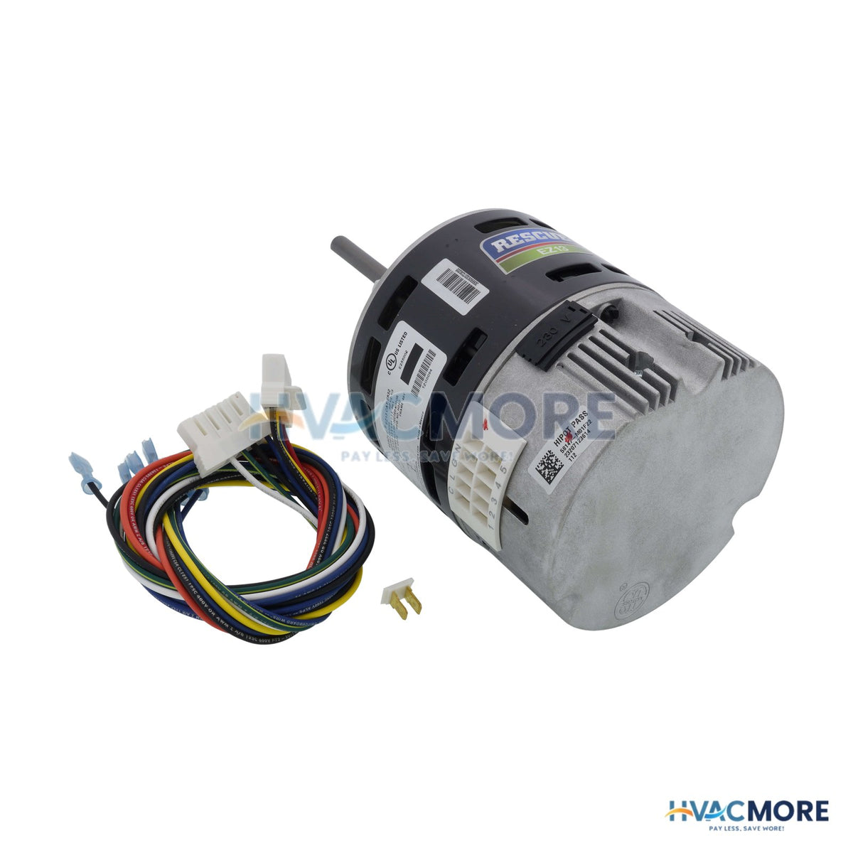 US Motors RESCUE EZ13 ECM Blower Motor, 1/2-1/3 HP, 115/208-230V - 5632