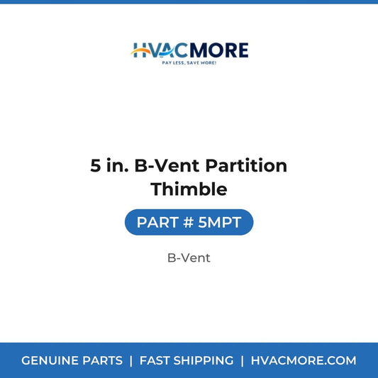 5 in. B-Vent Partition Thimble - 5MPT