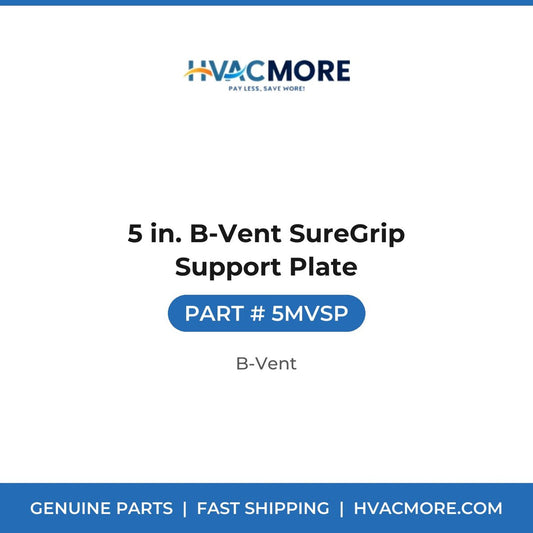 5 in. B-Vent SureGrip Support Plate - 5MVSP