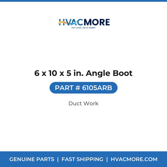 6 x 10 x 5 in. Angle Boot - 6105ARB