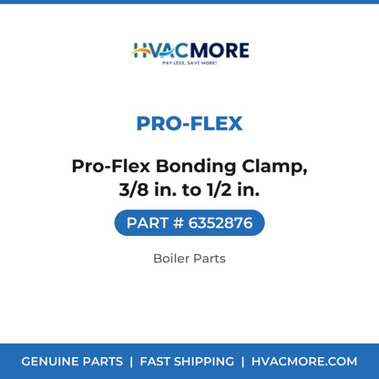 Pro-Flex Bonding Clamp, 3/8 in. to 1/2 in. - 6352876
