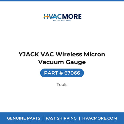 YJACK VAC Wireless Micron Vacuum Gauge - 67066