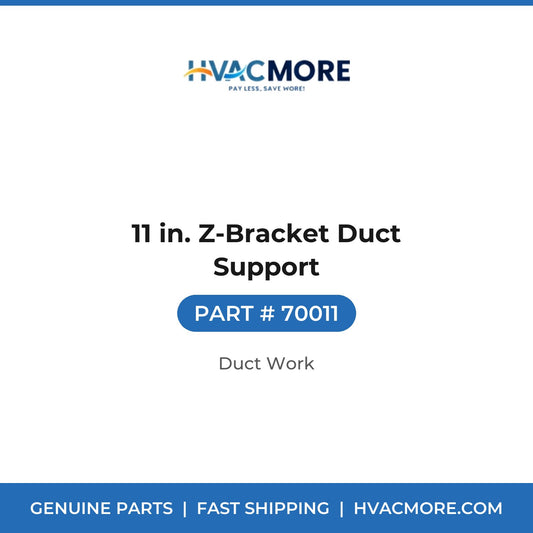 11 in. Z-Bracket Duct Support - 70011