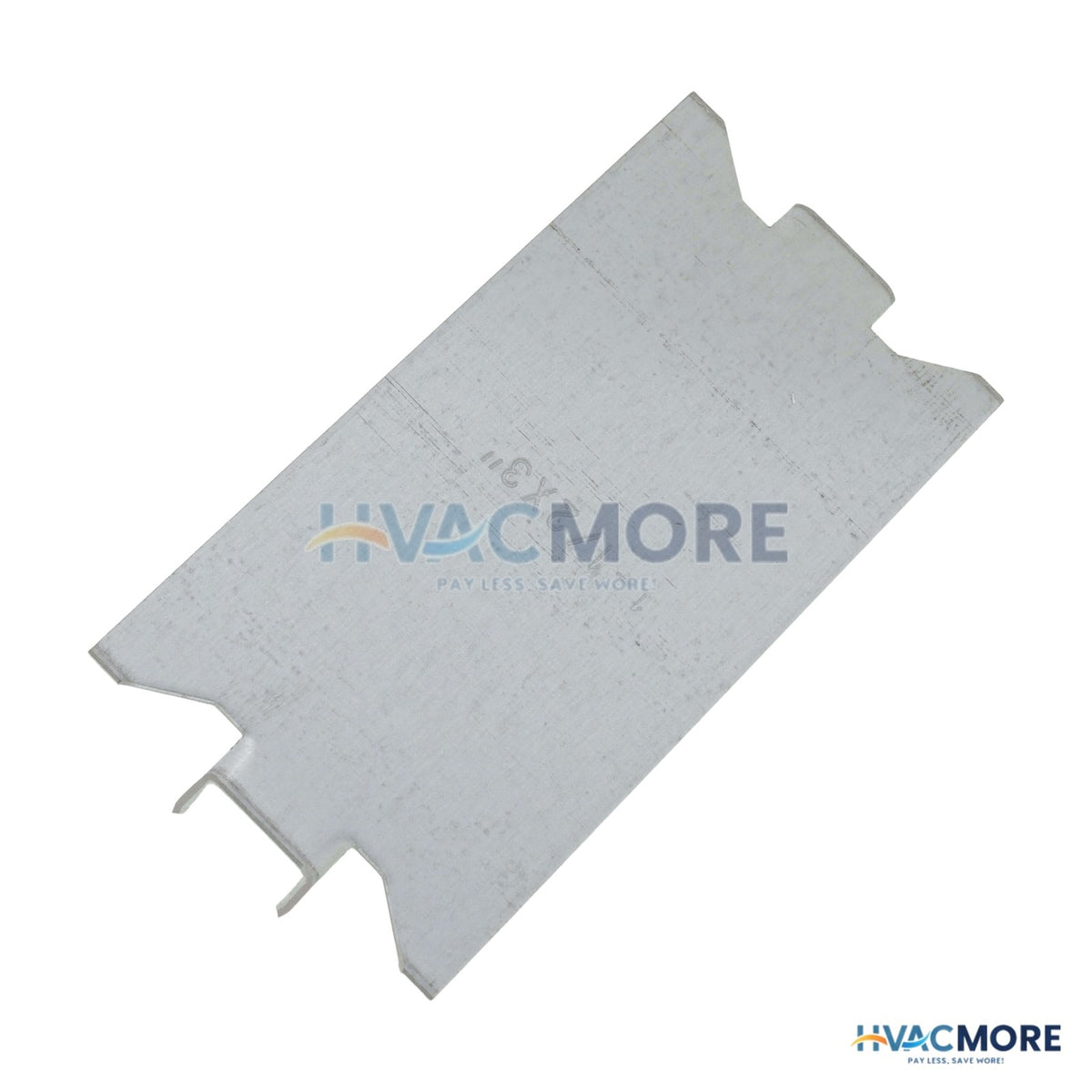 Stud Guard Nail Plate with Fangs, 1-1/2 in. x 3 in., 18 Gauge - 70295