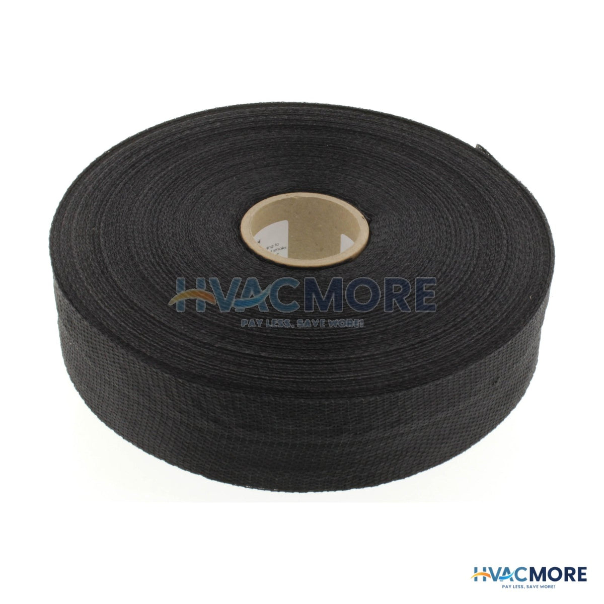 DiversiTech 1-3/4 in. x 100 yd. Black Woven Duct Strap - 710-100