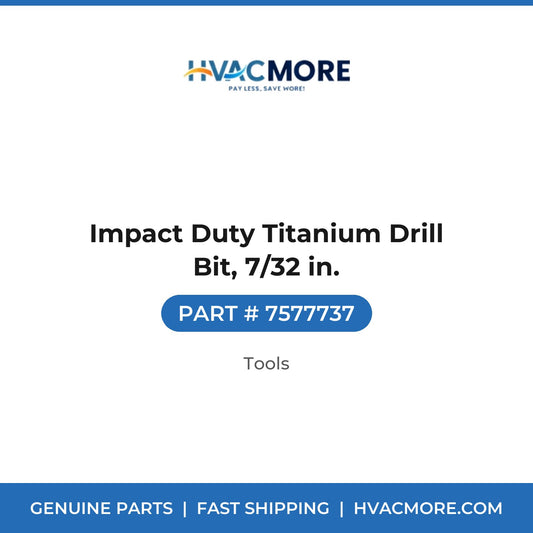 Impact Duty Titanium Drill Bit, 7/32 in. - 7577737