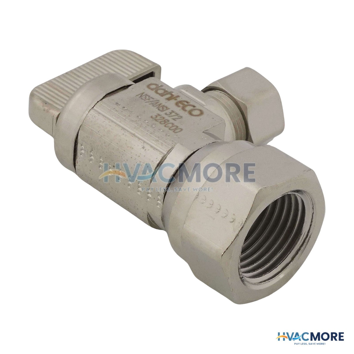 1/2 in. FIP x 3/8 in. OD Compression Angle Stop Valve, Lead Free - 81112PR-NL