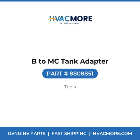 B to MC Tank Adapter - 8808851