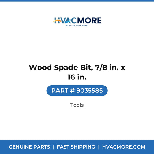 Wood Spade Bit, 7/8 in. x 16 in. - 9035585