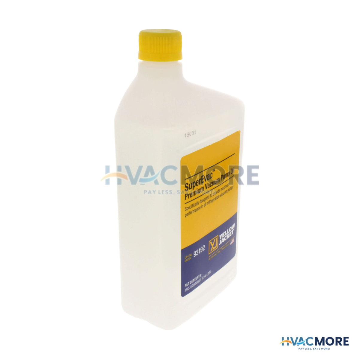 Yellow Jacket Vacuum Pump Oil, 1 Quart - 93092