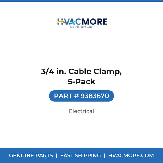3/4 in. Cable Clamp, 5-Pack - 9383670