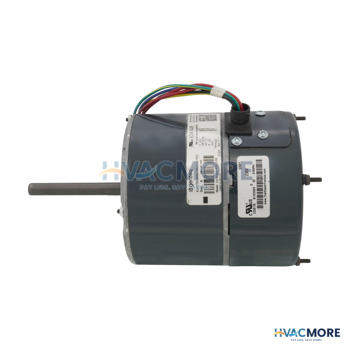 Lennox 1/3 HP Variable Speed Motor, 208/230V, 1 Phase, 98M39 - 98M39