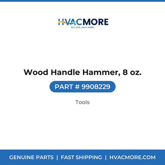 Wood Handle Hammer, 8 oz. - 9908229