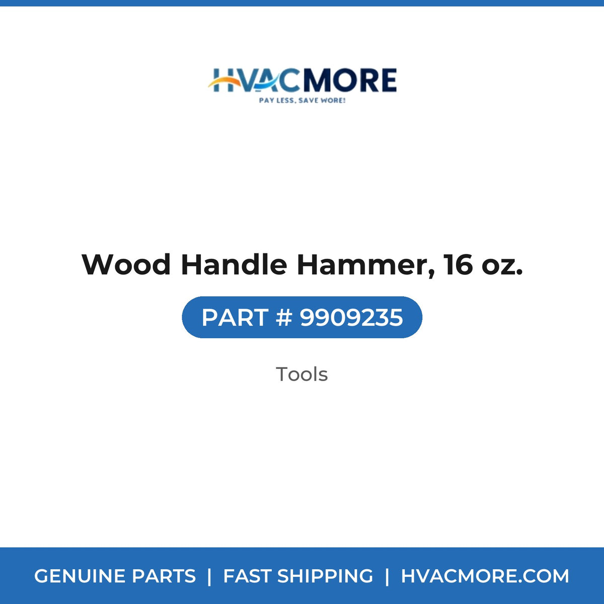 Wood Handle Hammer, 16 oz. - 9909235