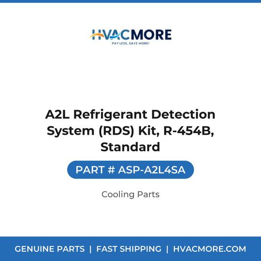 A2L Refrigerant Detection System (RDS) Kit, R-454B, Standard - ASP-A2L4SA