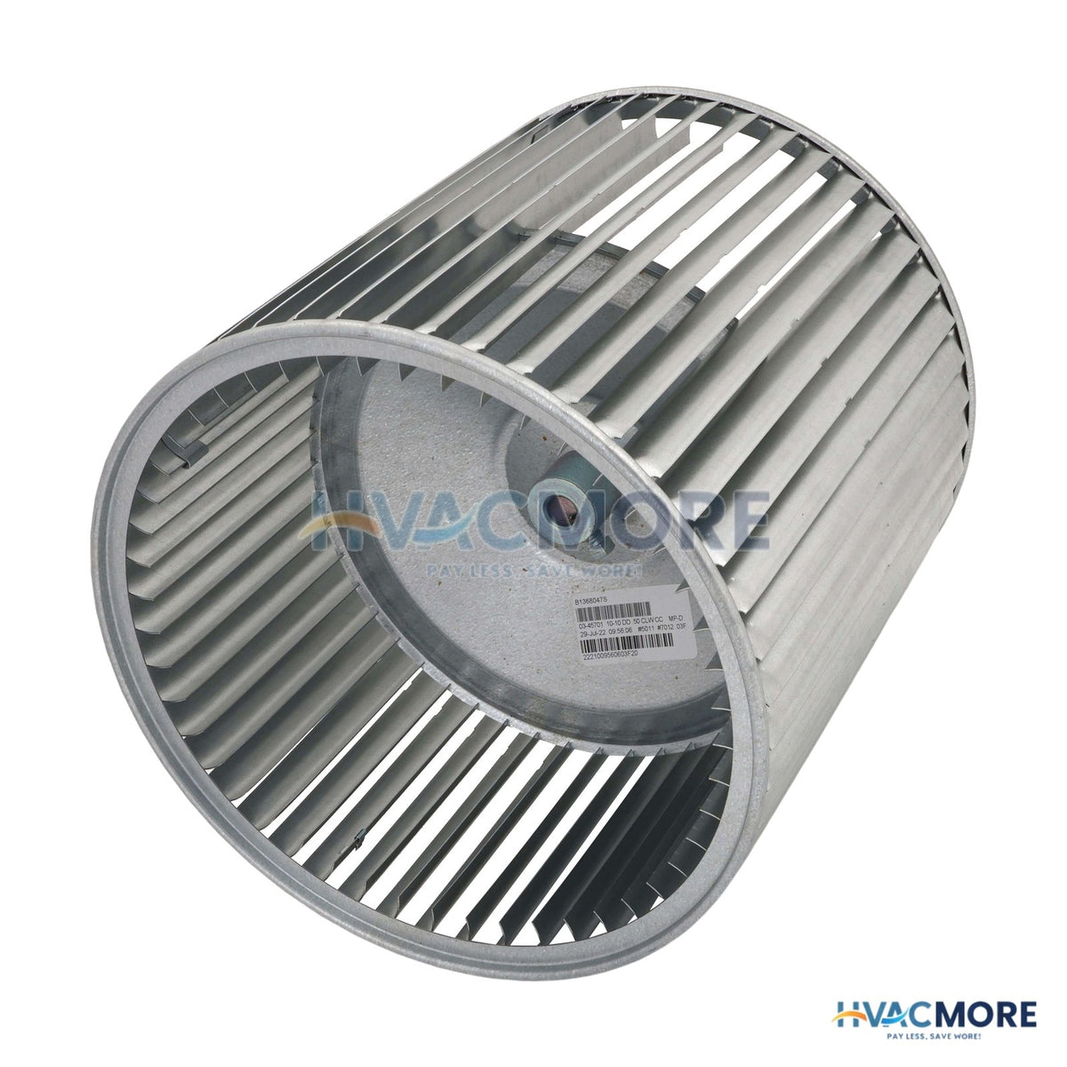 Goodman-Amana 10 in. x 10 in. CW Blower Wheel, 1/2 in. Bore - B1368047S