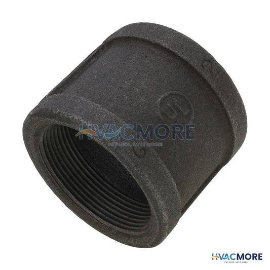 Everflow 2 in. Black Malleable Iron Banded Coupling - BMCPL200