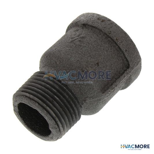Everflow 3/4 in. Black Malleable Iron Extension Piece - BMEP0034