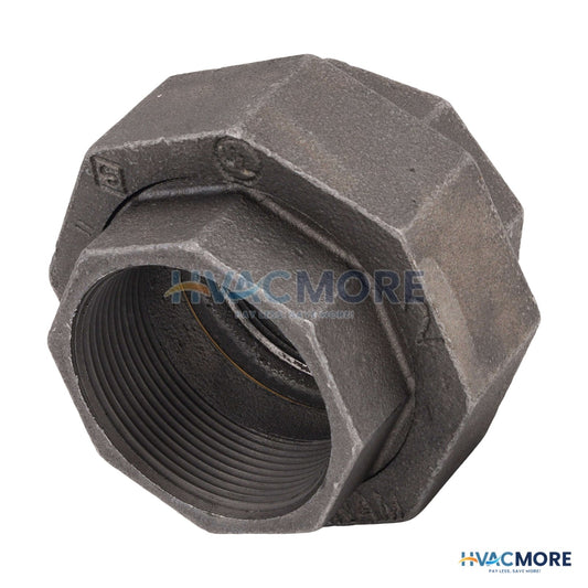 Everflow 2 in. Black Malleable Iron Union - BMUN0200