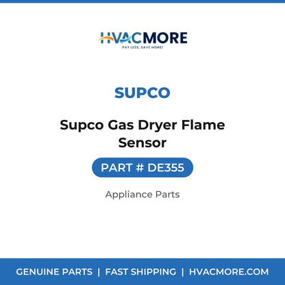 Supco Gas Dryer Flame Sensor - DE355