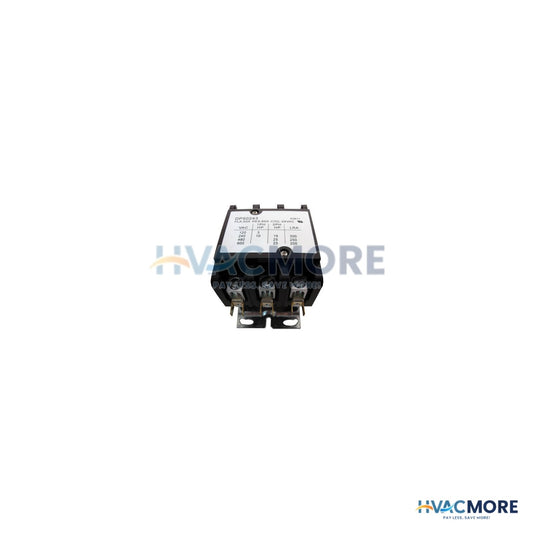 Supco 3-Pole Definite Purpose Contactor, 50A 24V Coil, Box Lug - DP50243