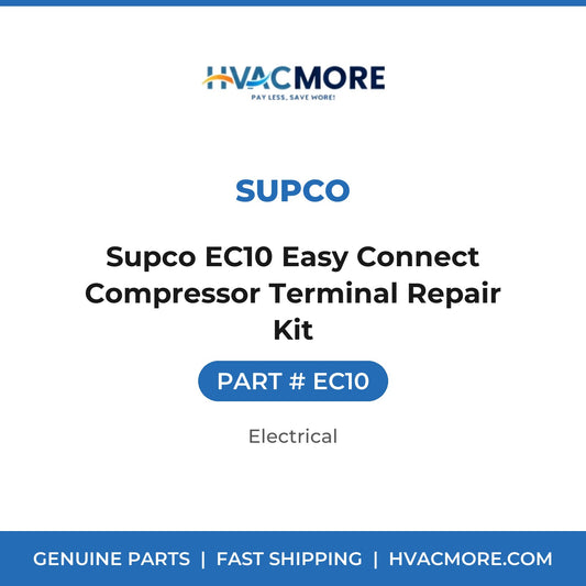 Supco EC10 Easy Connect Compressor Terminal Repair Kit - EC10