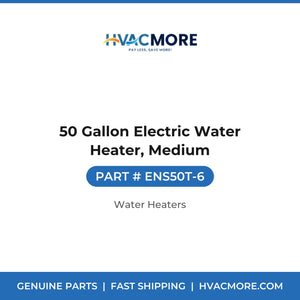 50 Gallon Electric Water Heater, Medium - ENS50T-6