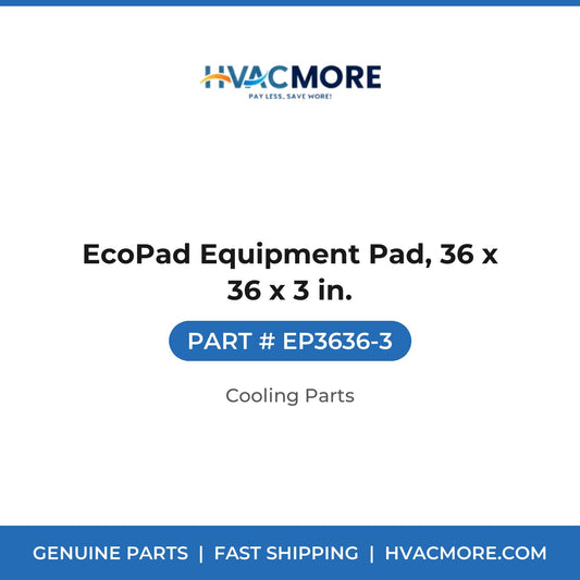 EcoPad Equipment Pad, 36 x 36 x 3 in. - EP3636-3