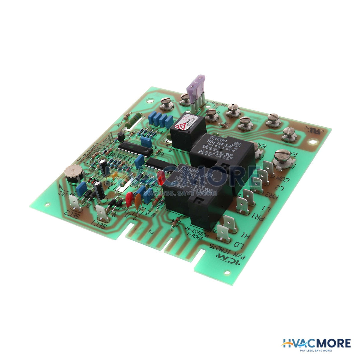 ICM Controls ICM275 Fan Blower Control, Replaces Carrier HH84AA021 - ICM275C