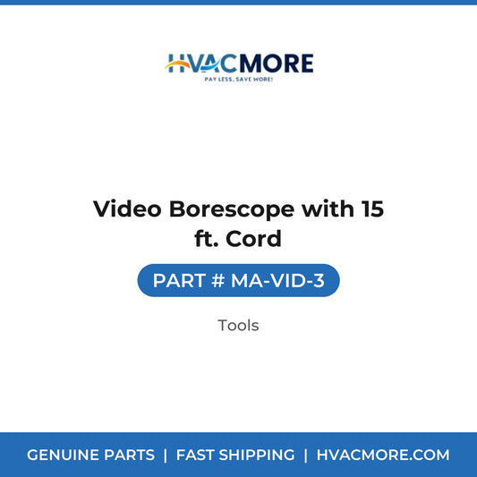 Video Borescope with 15 ft. Cord - MA-VID-3