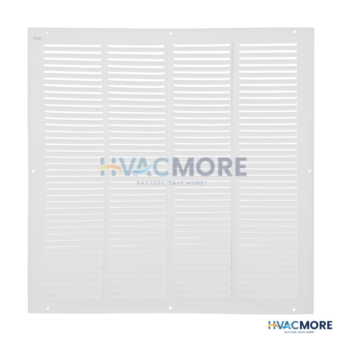 20 in. x 20 in. Return Air Grille, White - MFRG2020W