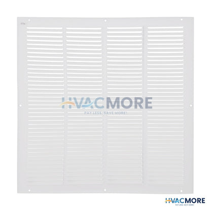 20 in. x 20 in. Return Air Grille, White - MFRG2020W