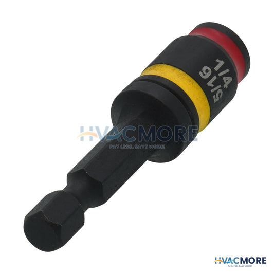 Malco Dual-Sided Reversible Hex Chuck Driver, 1/4 in. and 5/16 in., 2 in. - MSHC